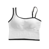 Push-Up Crop Top With Removable Chest Pad