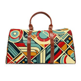 Retro Pattern Travel Bags with Harmonious Arrangements 20’’