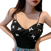 Ribbon Sleeveless Blouse