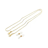 Round Chain Pearl Eyewear Holder Accessory