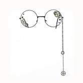 Round Steampunk Gears Chain Glasses