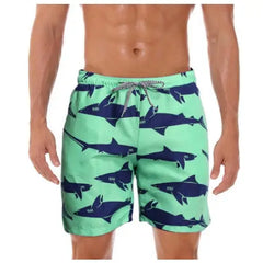 Shark Ocean Waterproof Beach Shorts - Short Pants
