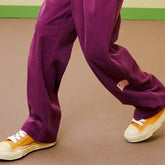Solid Color Straight Pants