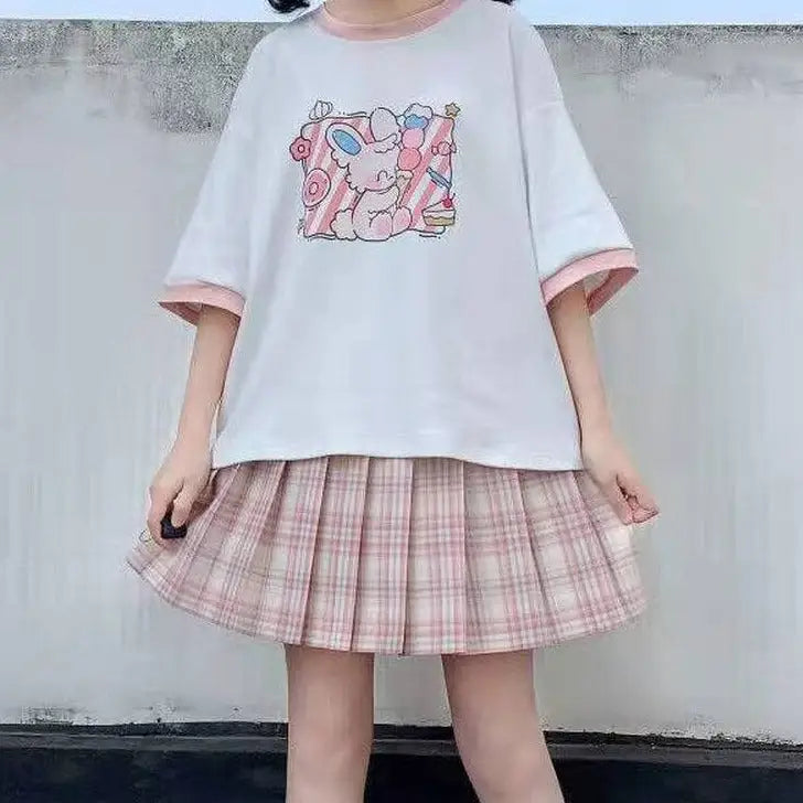 Sweet Rabbit Kawaii Oversize T-Shirt