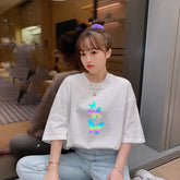 Three Reflective Butterfly Oversized T-Shirt