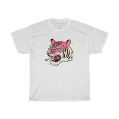 Tiger High Trippy T-Shirt - M / White
