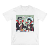 Vampire Humor T Shirt Mystic Moonlight Madness White / XS