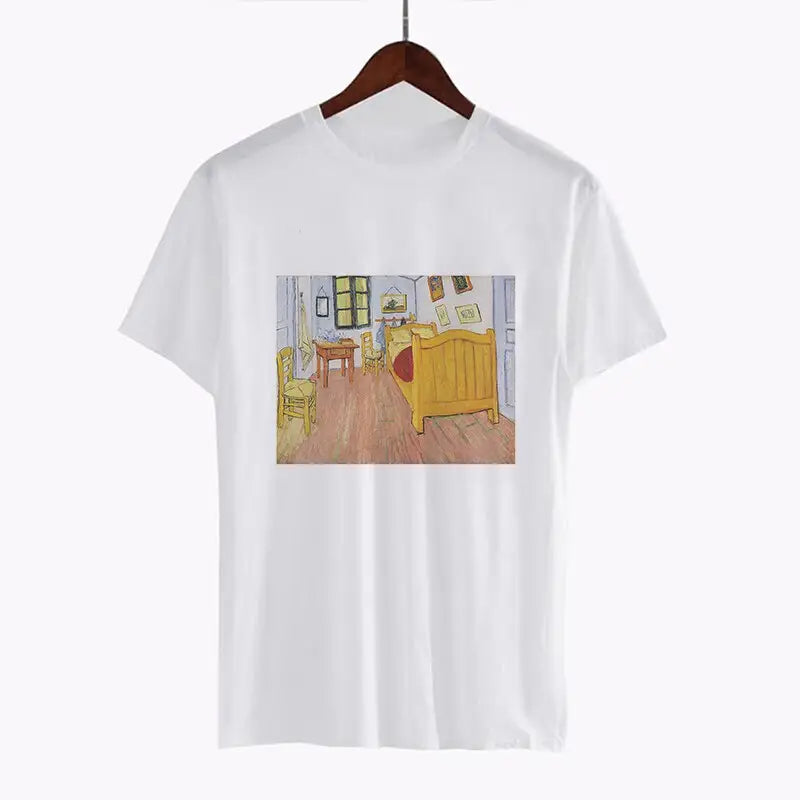 Vincent Van Gogh Collection Art T-shirt - 4 / L - T-Shirt
