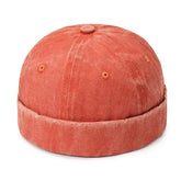Vintage Dome Cap Solid Color Rigid