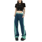 Vintage High-Waist Wide-Leg Jeans