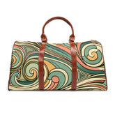 Vintage Traveller Bag with Eye-Catching Retro Pattern 20’’