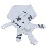 Warm and Elegant Scarf With Rabbit and Devil Patterns