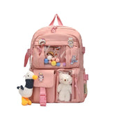 Waterproof Cute Teddy Bear School Backpack for Laptop