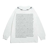Wire Graphic Oversized Sweatshirt