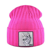 Wolf Soft Knitted Beanie