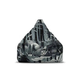 Yokai Inspired Bean Bag Chair Cover with Hand Painted