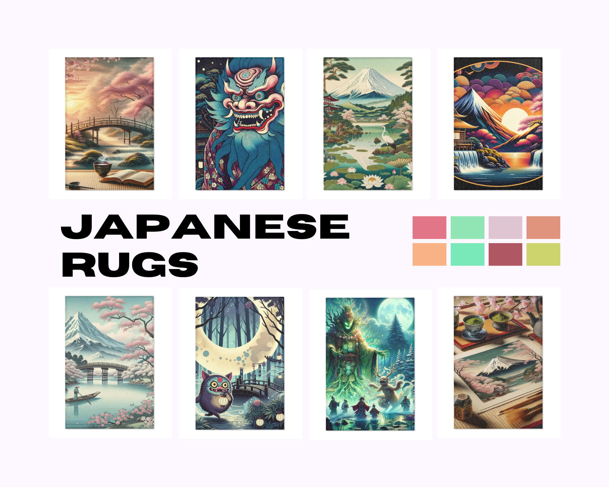 Drawing Japanese Rug Japanese Rugs: A Blend of Tradition and Modern Aesthetics ...