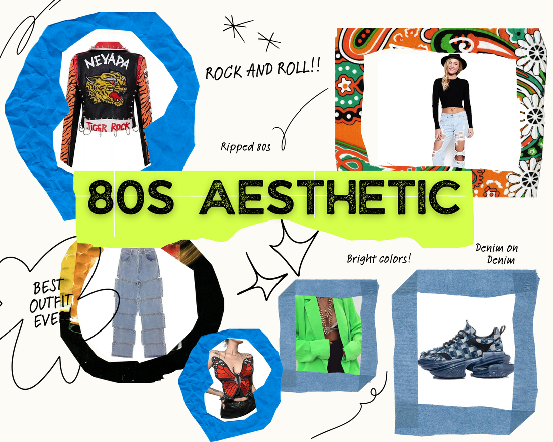 80's aesthetic clothing 