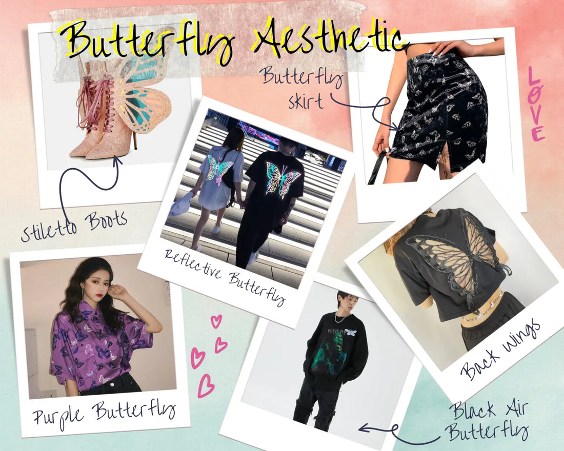 butterfly aesthetic clothing