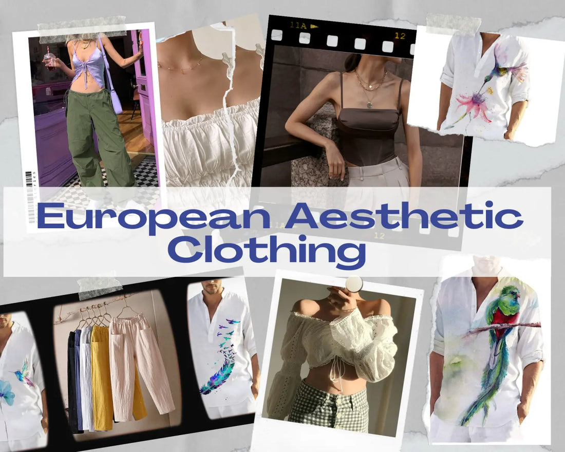 european aesthetic clothing