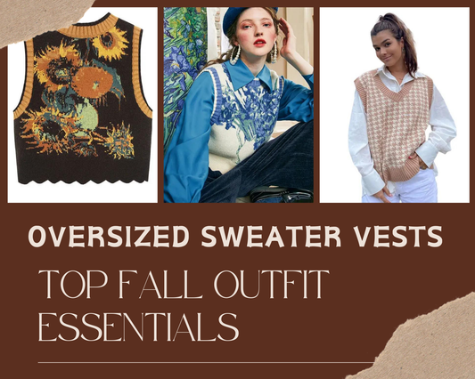 The Cozy Appeal of Oversized Sweater Vests: A Must-Have for Your Wardrobe