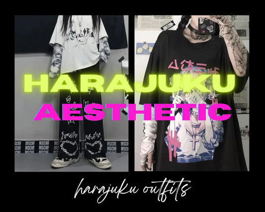 Harajuku aesthetic outfits