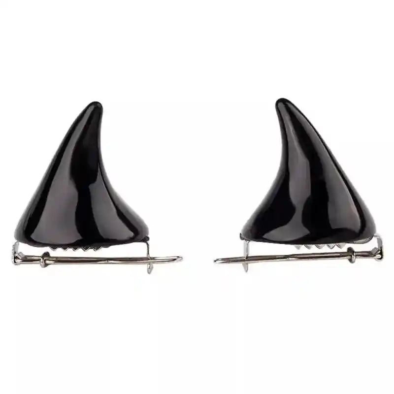 1 Pair Small Demon Horn Hairpins