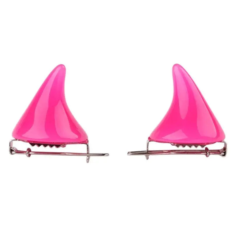 1 Pair Small Demon Horn Hairpins