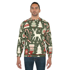 "Enchanting Yuletide Glow - Christmas Sweatshirt"