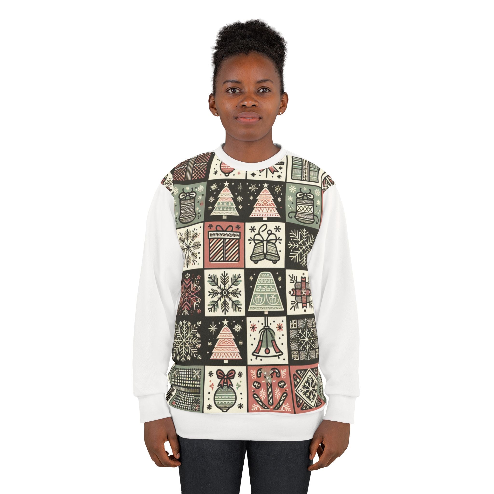 "Enchanted Yuletide Brilliance - Christmas Sweatshirt"