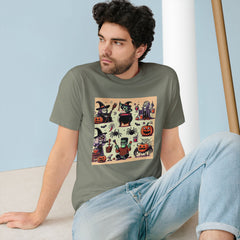 "Enigmatic Eve: Spooky Selection Halloween T-shirt"