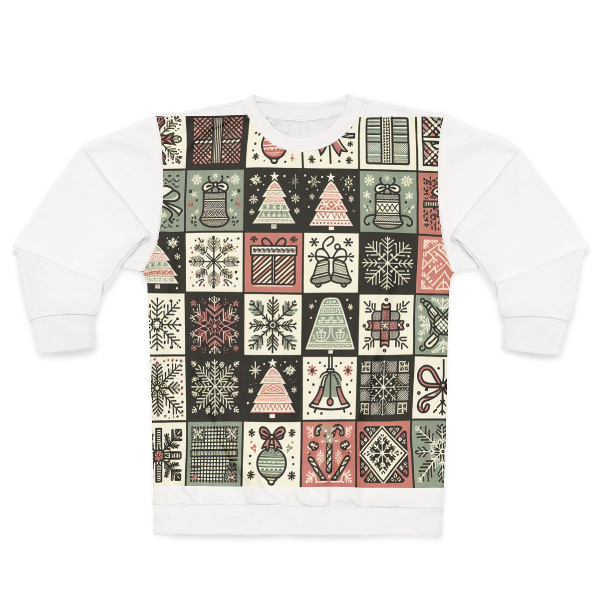 "Enchanted Yuletide Brilliance - Christmas Sweatshirt"