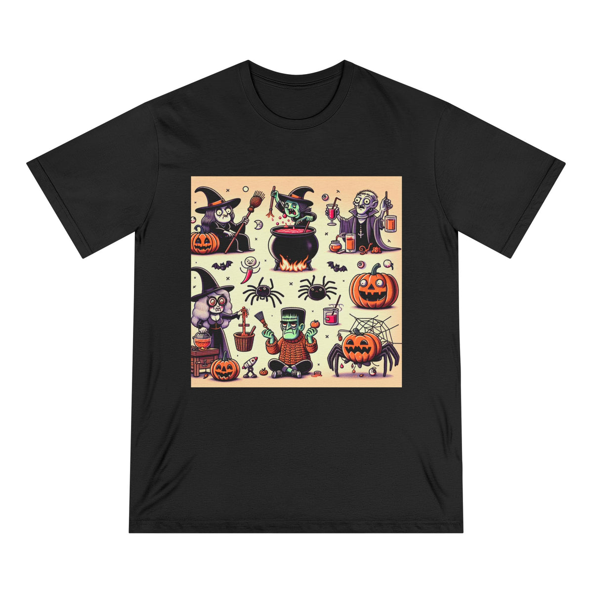 "Enigmatic Eve: Spooky Selection Halloween T-shirt"