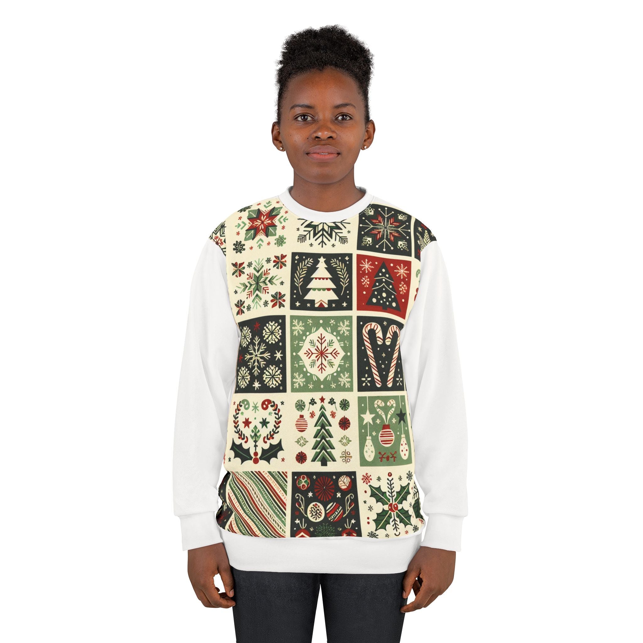 "Enchanting Yuletide Splendor - Christmas Sweatshirt"