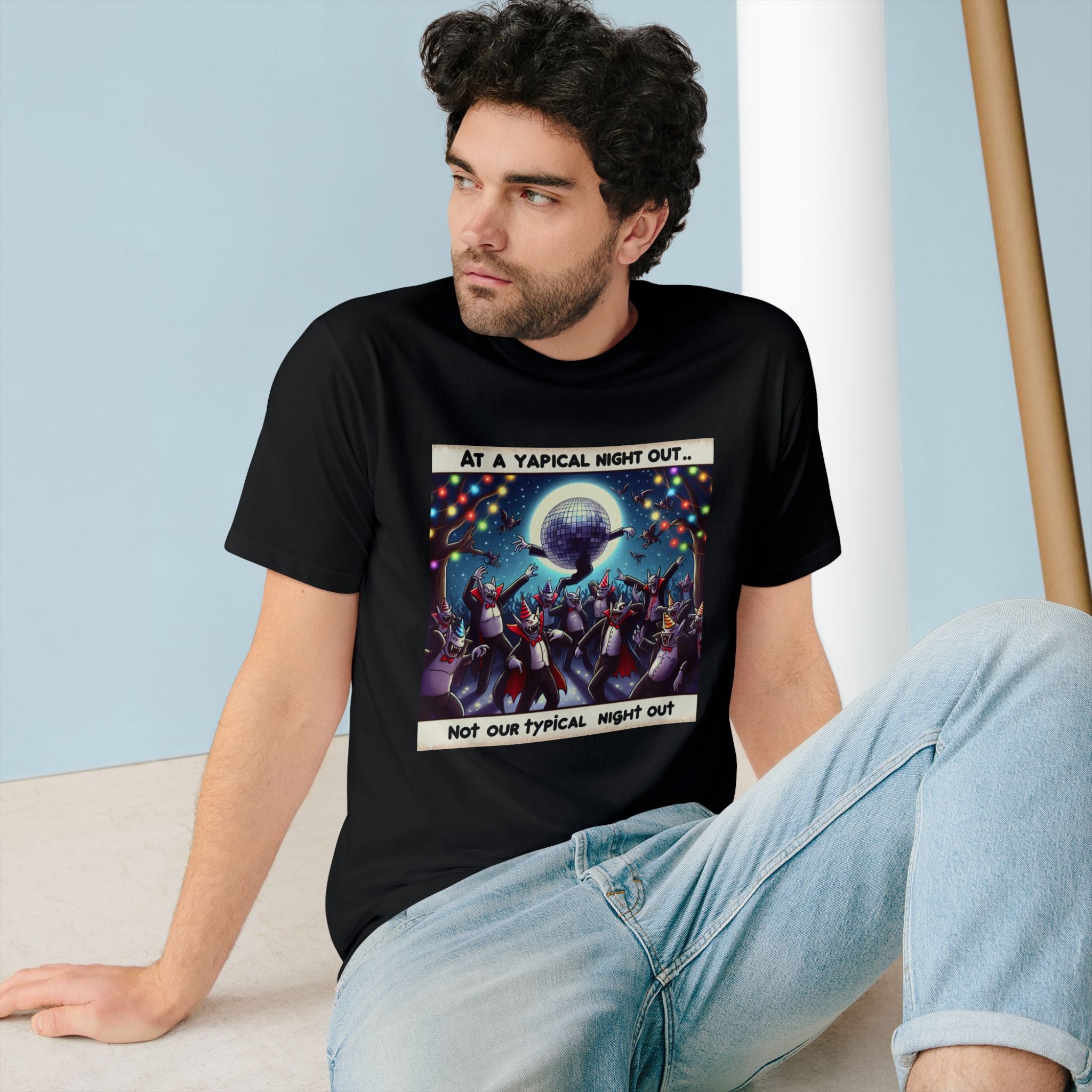 "Mystic Moonlight Masquerade - Halloween T-Shirt"