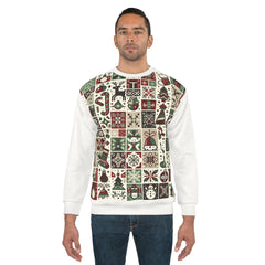 "Festive Radiance - Christmas Sweatshirt"