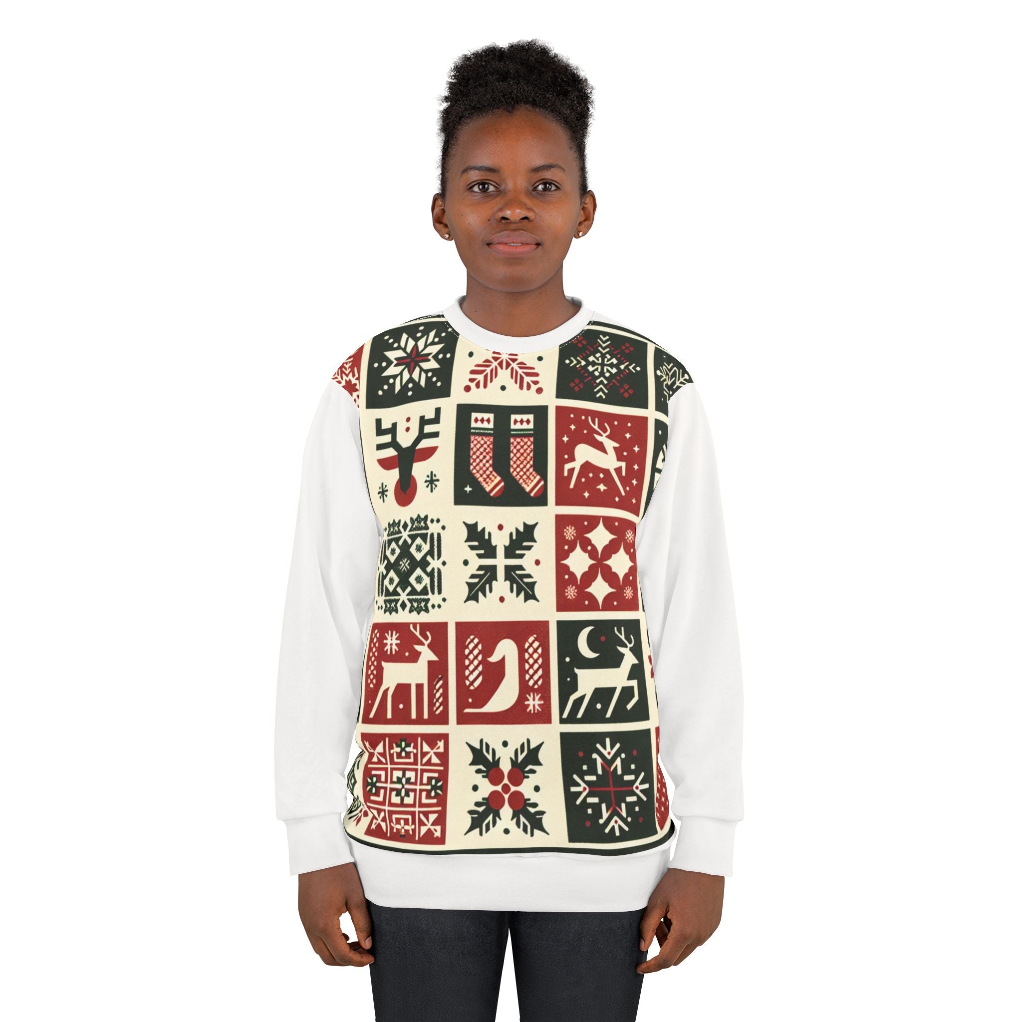 "Enchanted Yuletide Wonderland - Christmas Sweatshirt"