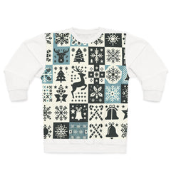 "Razzle-Dazzle Yuletide Delight - Christmas Sweatshirt"