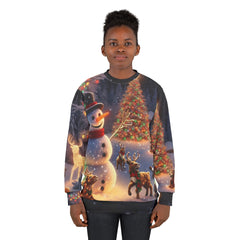 "Enchanted Yule Radiance - Christmas Sweatshirt"