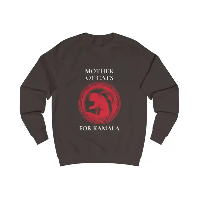 Mother of Cats For Kamala Long Sleeve Sweatshirt