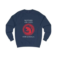 Mother of Cats For Kamala Long Sleeve Sweatshirt