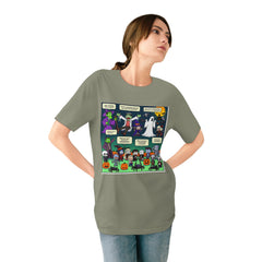 "Whimsical Bewitchment: Classic Halloween Icons T-Shirt"