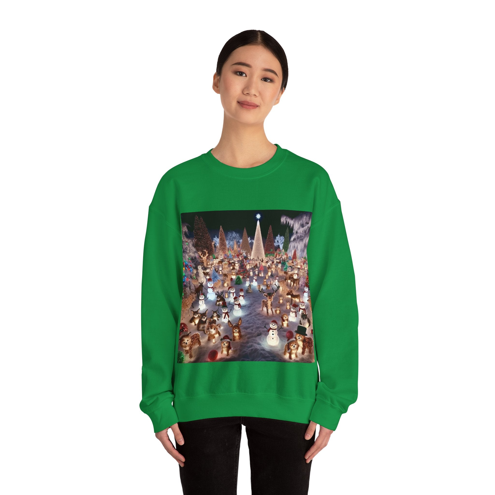 "Enchanted Holiday Delight - Christmas Sweatshirt"