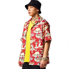 Hawaii Printed Loose Shirt