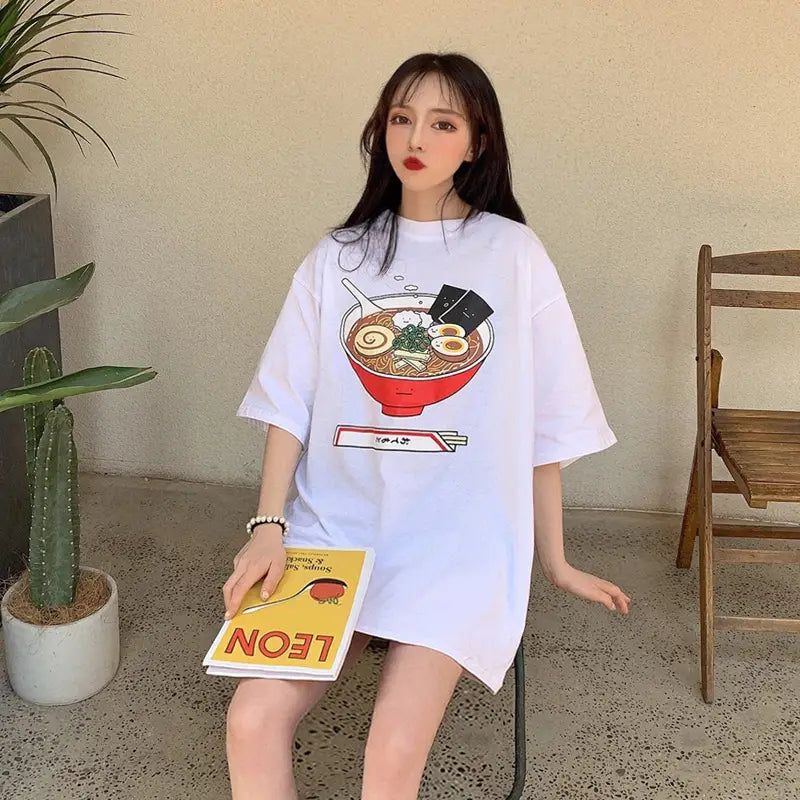 Ramen Cartoon Bowl Tshirt