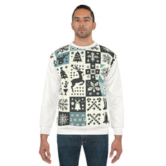 "Razzle-Dazzle Yuletide Delight - Christmas Sweatshirt"