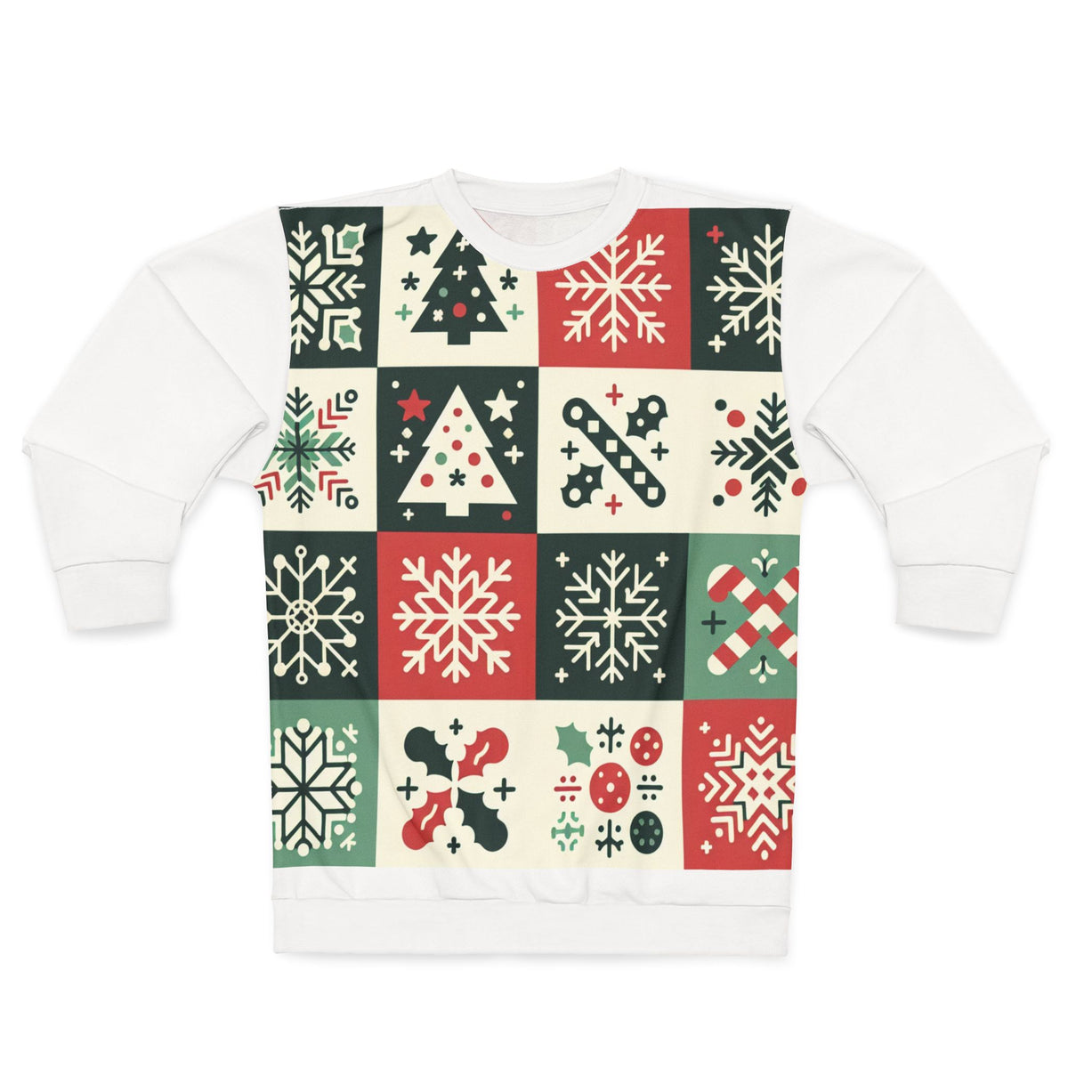 "Festive Luminary Wonderland - Christmas Sweatshirt"