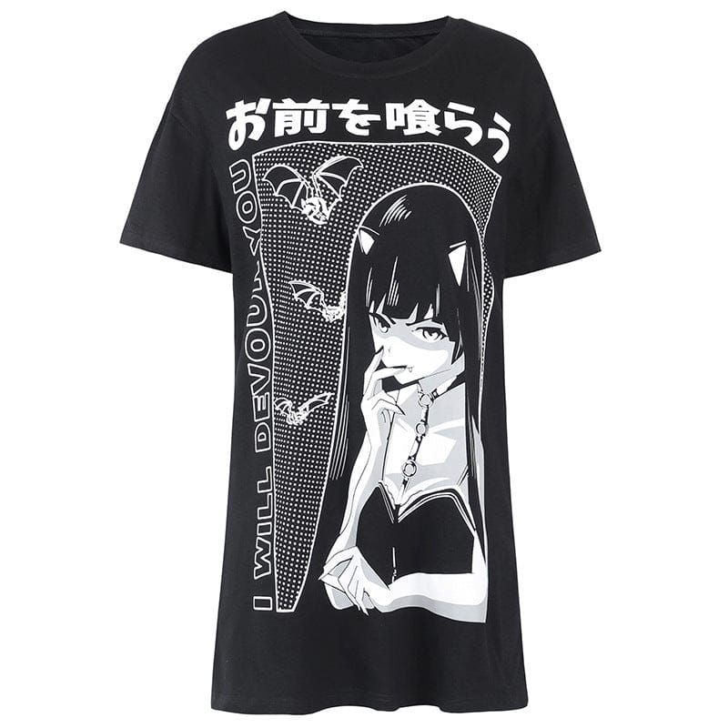 I Will Devour You TShirt Dress