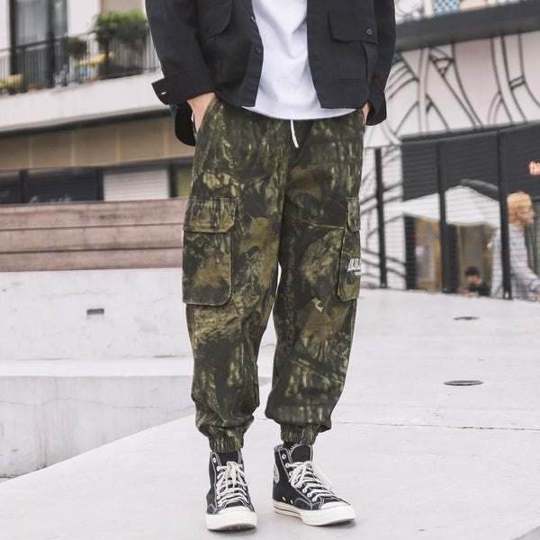 Camouflage grunge Loose Cargo Pant