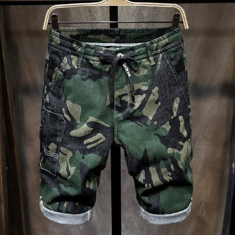 Camouflage Cargo Short Pants